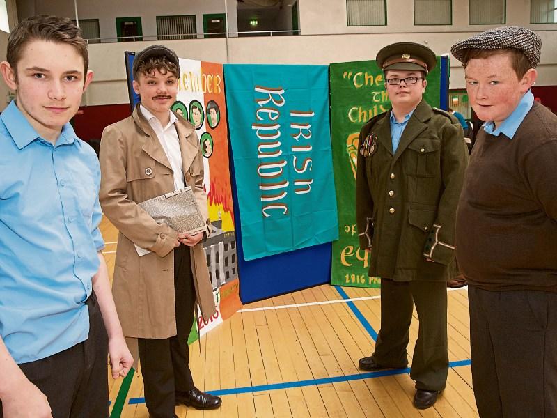 Curragh Post Primary pupils remember 1916