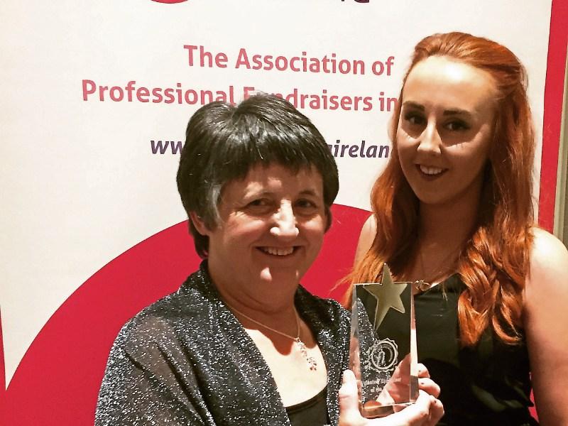 Clane woman Mary wins fundraising award for ISPCC work