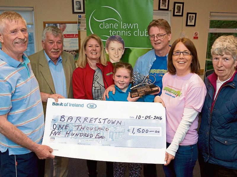 Caragh boy Ben's spirit recalled at donation to Barretstown