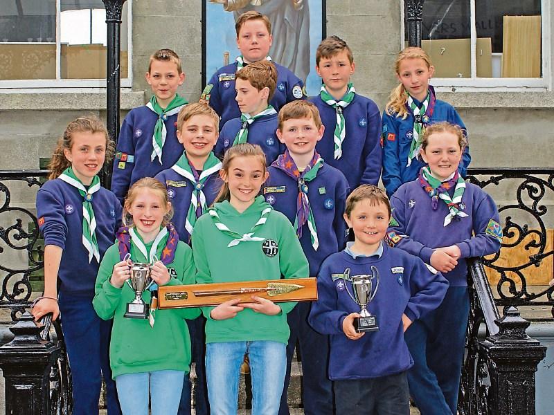 The 4th Kildare town scout cubs scoop title