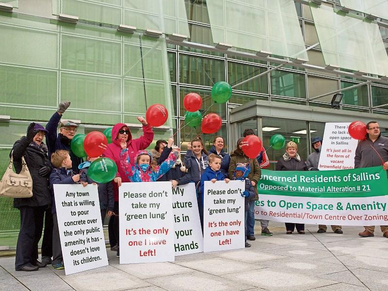 Sallins residents stake claim for playing fields