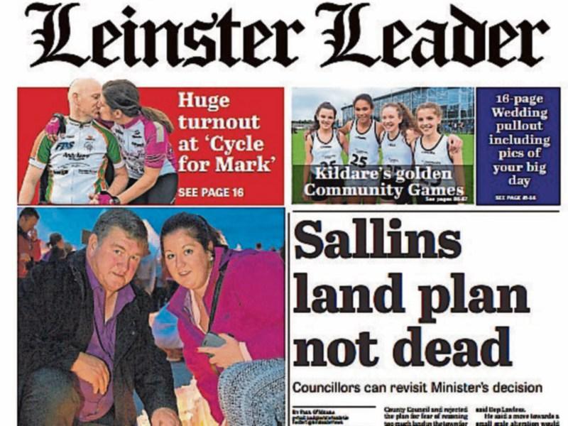 In this week's Leinster Leader we report