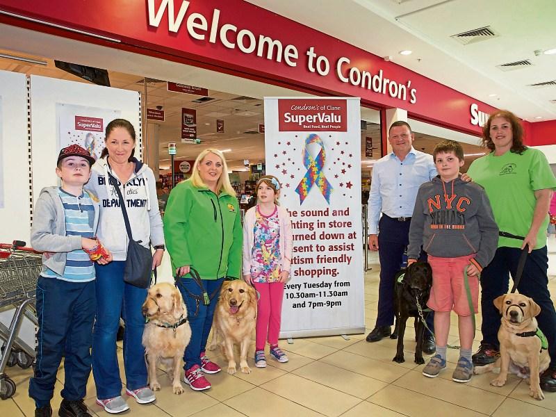 Clane supermarket makes shopping easier for people with autism