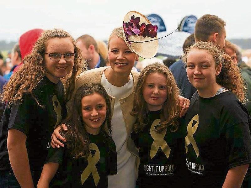 Curragh to 'light it up gold' this weekend for childhood cancer awareness