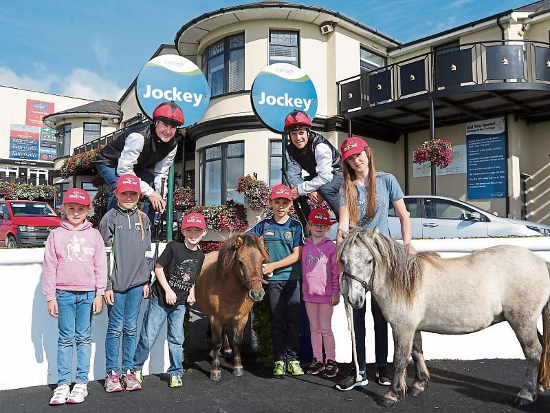 Family fun in Moyglare Kids Zone at Curragh on Sunday