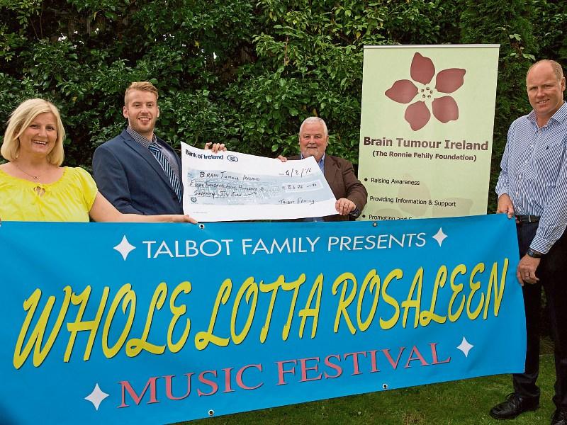 'Whole Lotta Rosaleen' raises €8.5k for Brain Tumour Ireland
