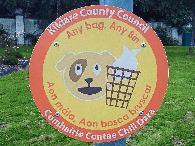 Another Clane sign has an 'as Gaelige' mistake