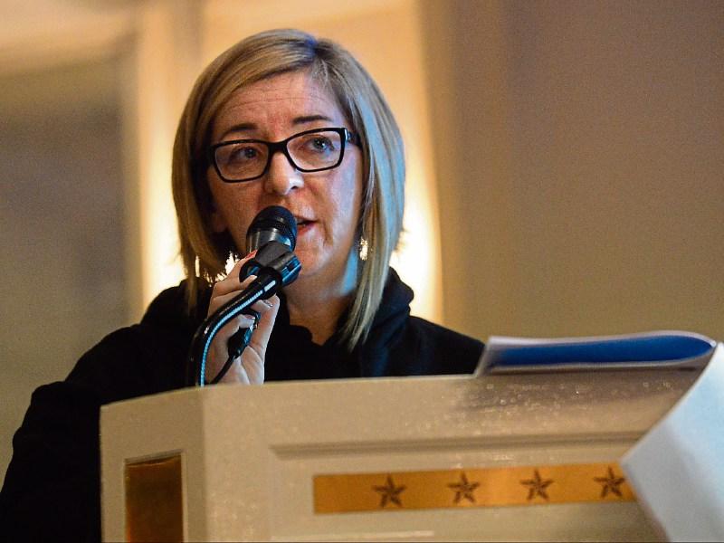 Regina Casey takes the Chair of Leinster Football Association Junior Council