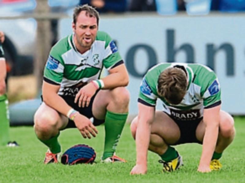 Late tries deny Naas in Ulster Bank League