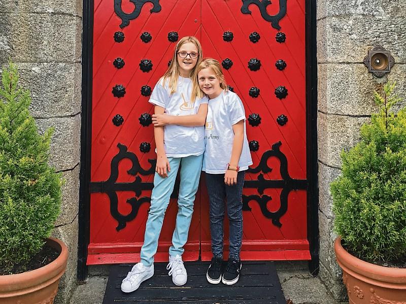 Naas sisters raise €459 for Barretstown  at Wild Food Festival 