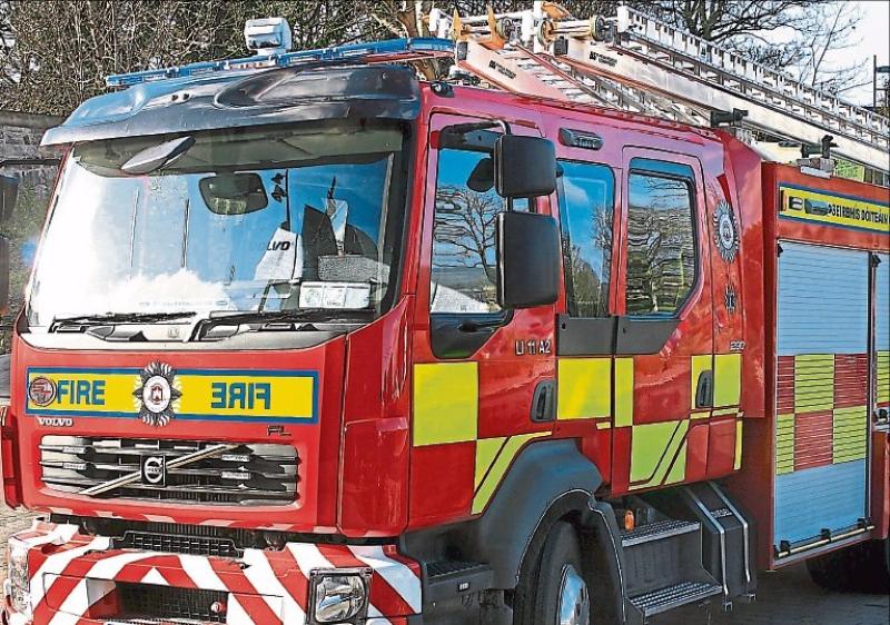 Rocks thrown at firemen in Athy