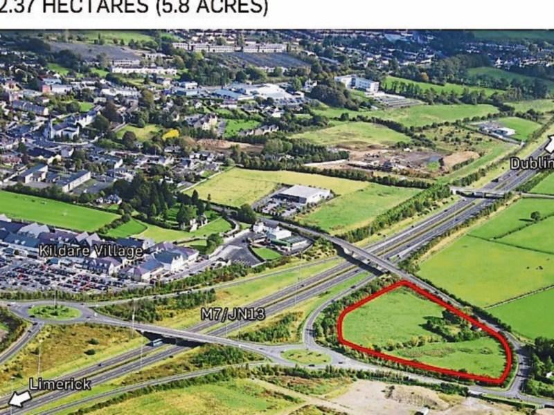 Top price for prime retail land in Kildare town at auction