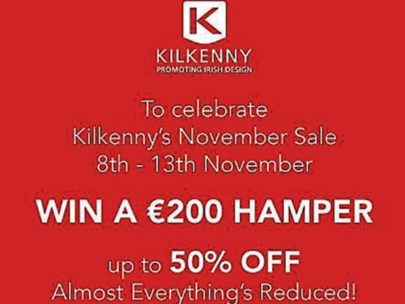 Last chance for Kildare readers to win €200 Kilkenny hamper Kildare Live