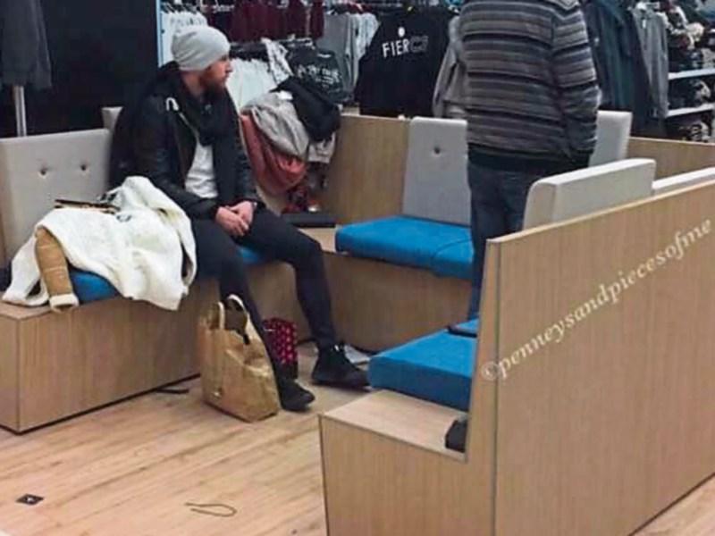Newbridge is one of five Irish Penneys stores with a "man creche"