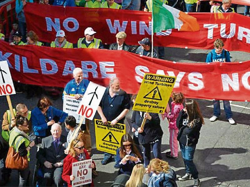 Kildare campaigners to join energy protest at Dail
