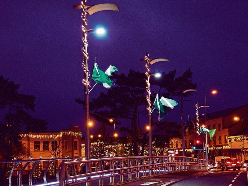Bridge light bulbs point the wrong way in Newbridge