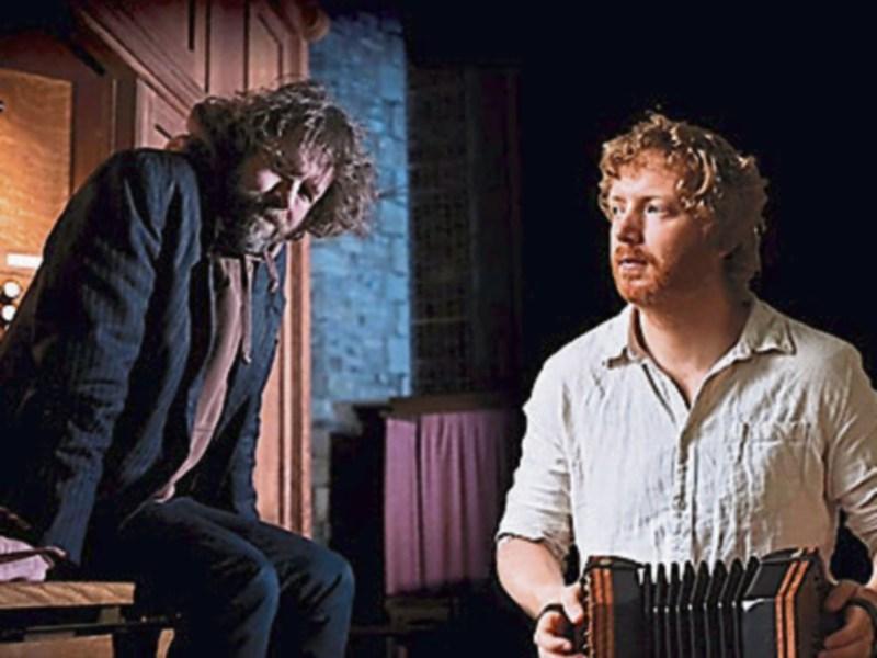 Liam Ó Maonlaí and Cormac Begley at Newbridge's Riverbank Arts Centre