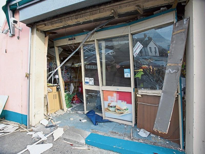 Milltown shop is ram-raided 