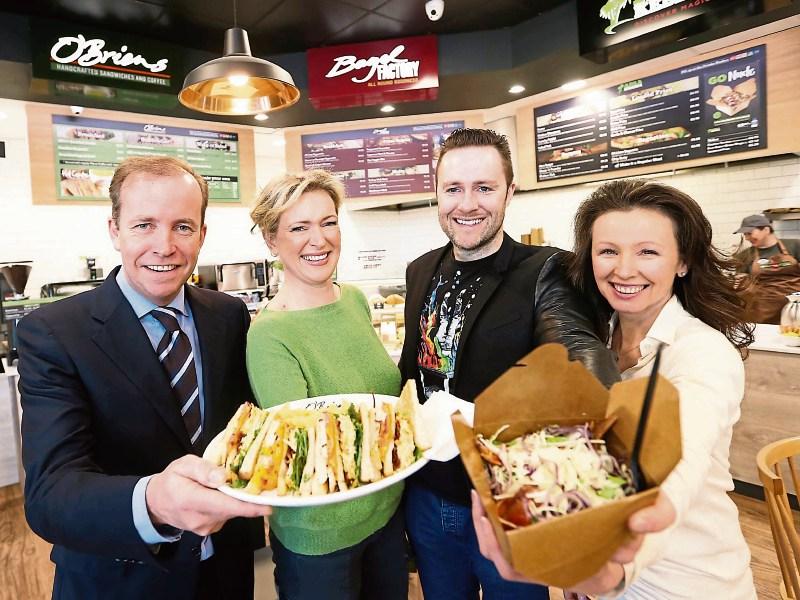Celebs launch Abra, Bagel Factory and O'Brien's Sandwich Cafe in Kill Maxol