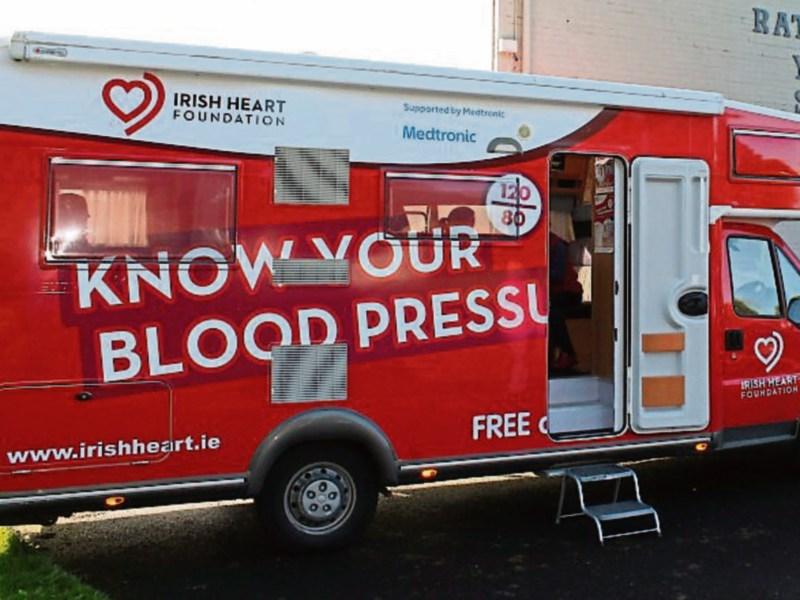 Irish Heart Foundation mobile rolls into Kildare