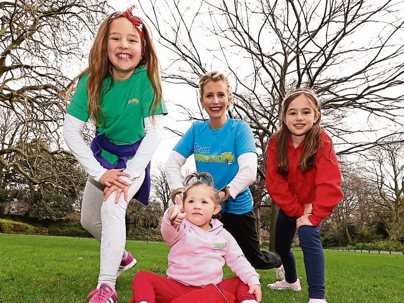 TV star Aisling togs out for Barretstown