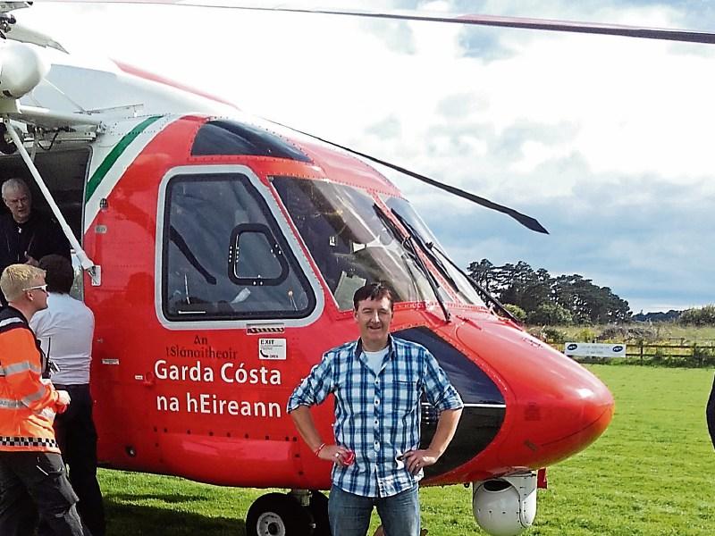 WATCH: Ill-fated Coast Guard helicopter visited Kildare last year