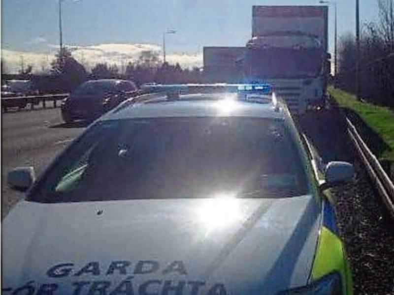 Naas Gardai seize uninsured articulated lorry