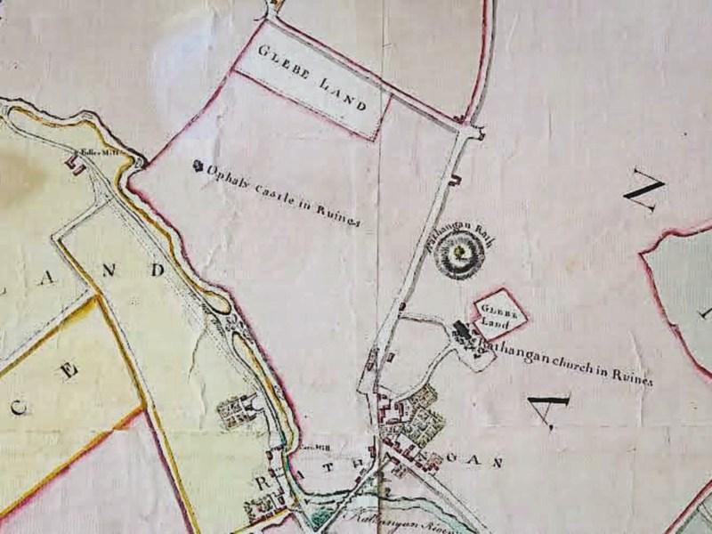 Rathangan Castle mystery! No foundations found