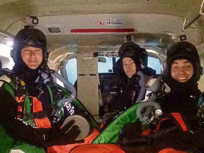 Wingsuit world record yet to be confirmed for Kildare daredevils