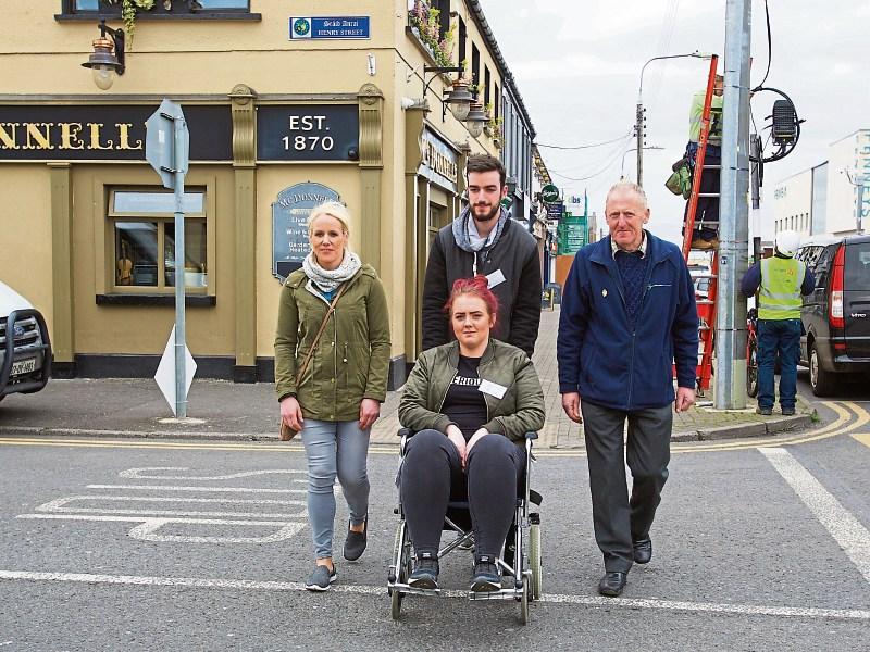 Newbridge St Conleth's students take part in disability exercise