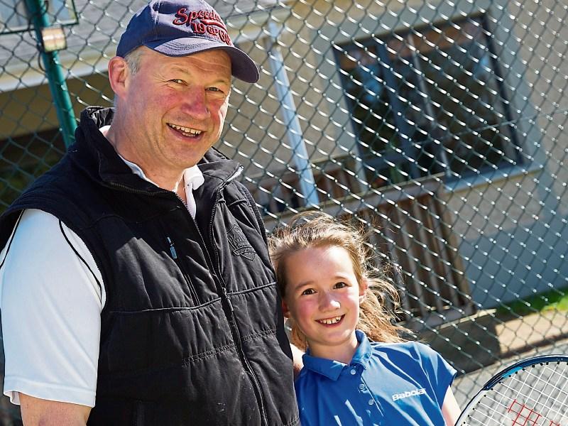 Top tennis coach visits Naas