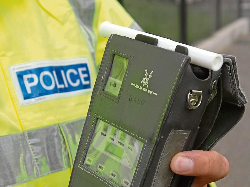 Seven people stopped for drink driving across Kildare last week