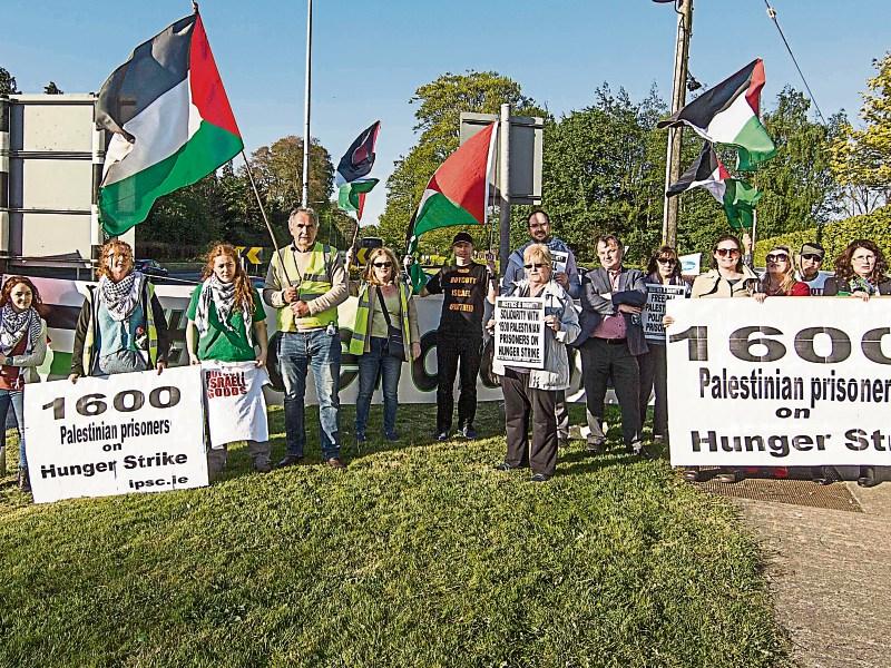 Kildare activists hold vigils for Palestinian prisoners