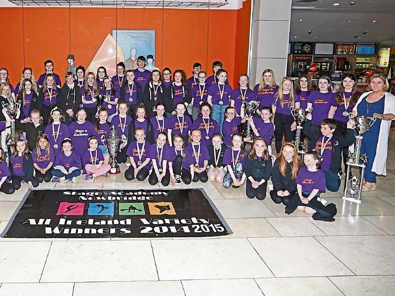 Kildare's Stage Academy view All Ireland winning performance on big screen
