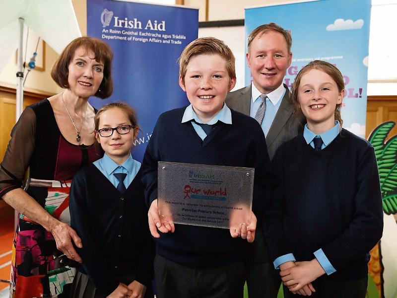 Newbridge primary school wins top gong at Irish Aid Awards