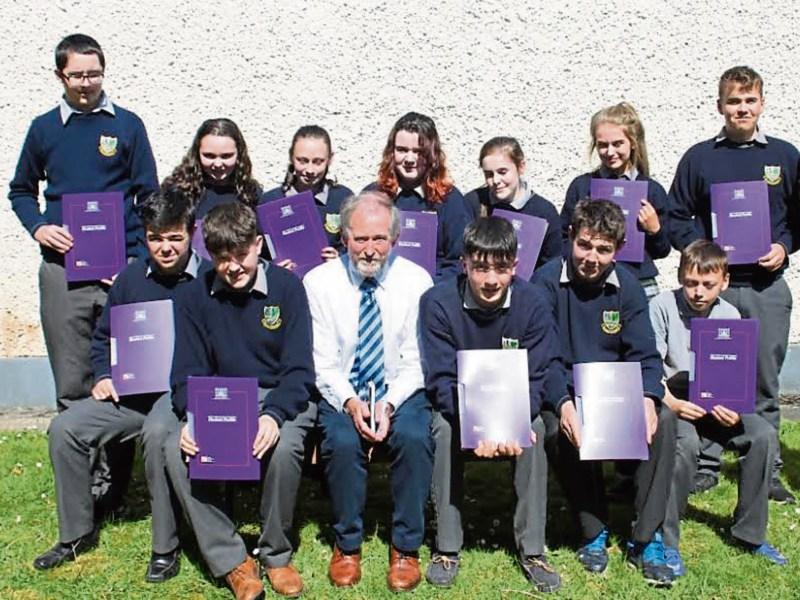 15 Junior Cert students at St Paul's school presented with awards in Monasterevin
