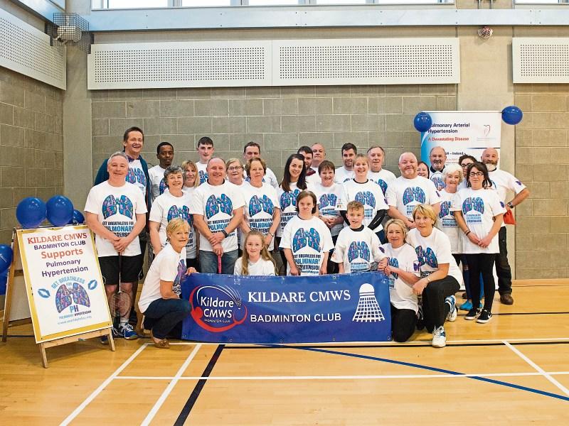 Kildare town's badmington club fundraiser for a special cause