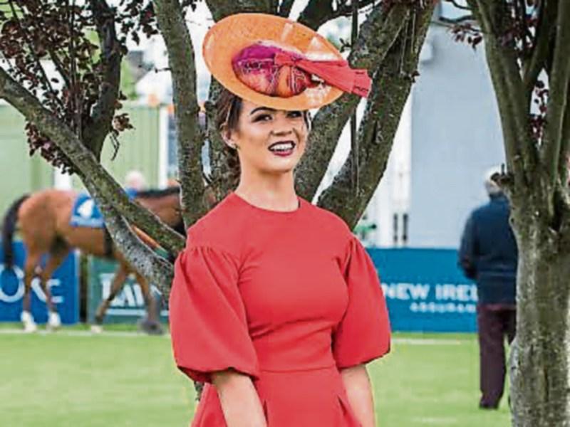 Vibrant highstreet dress wows at Naas racecourse