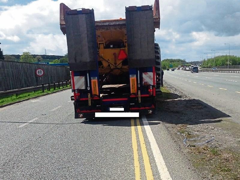 Kildare Gardaí discover illegally parked truck