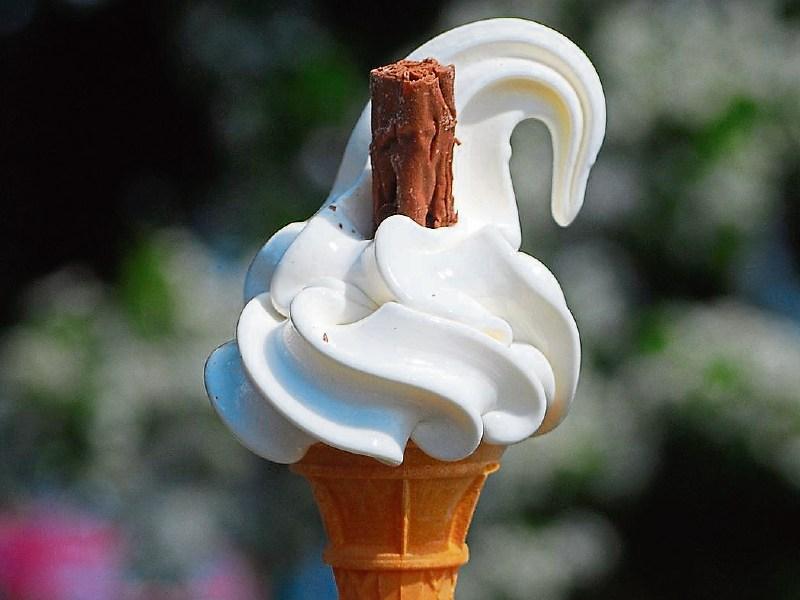 Where is the best spot for a 99 in Kildare during the 'heatwave'?