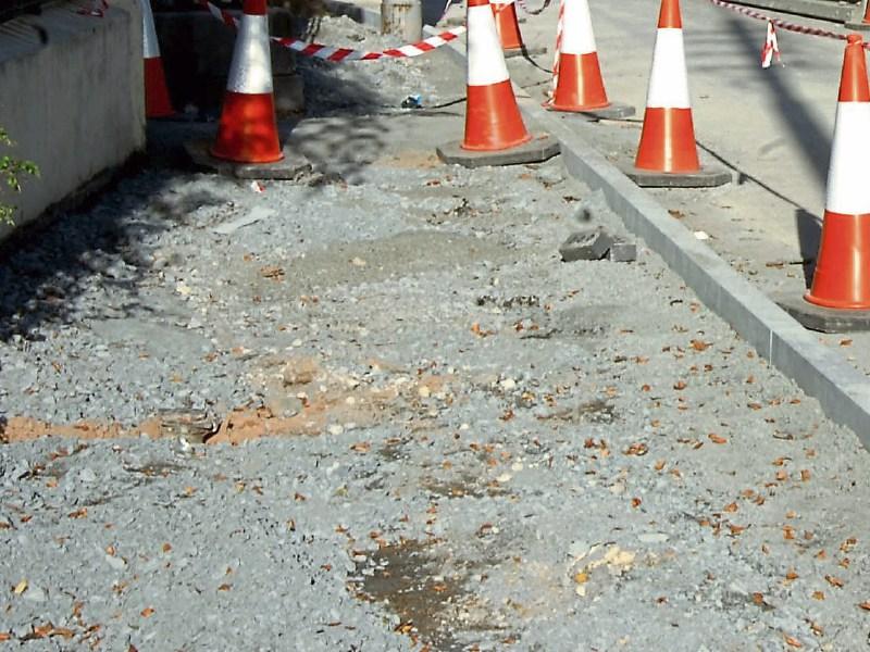 No funding to repair severely damaged footpaths in Kildare estate