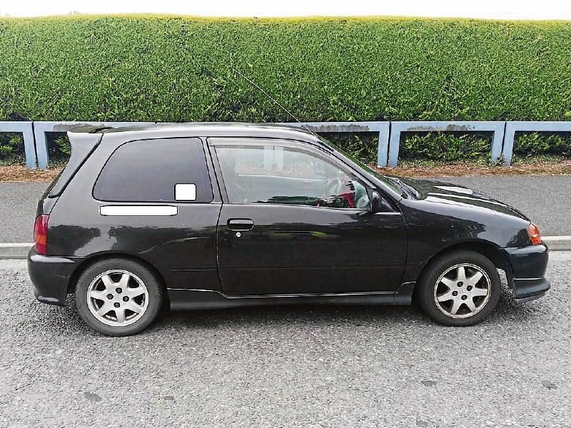 Car seized by Kildare Gardaí for a number of offences