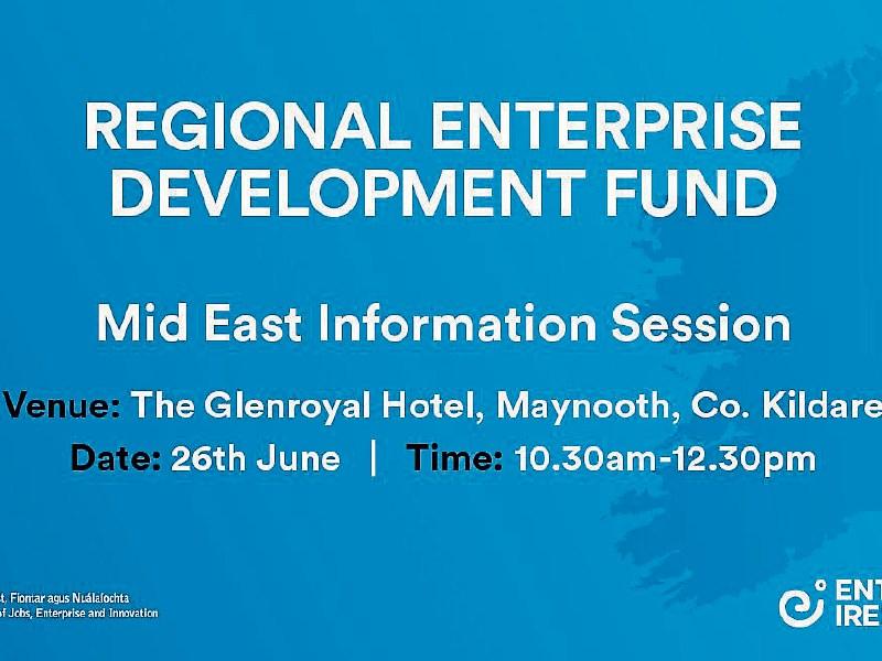 €60m Regional Enterprise Development Fund information day in Maynooth