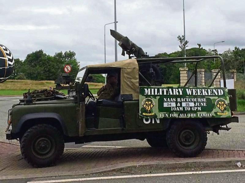 Military Show taking place at Naas racecourse this weekend