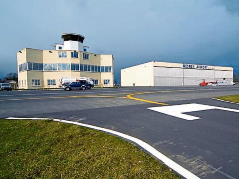 Query over Kildare airport taxiway