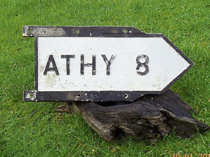Vintage Kildare road sign for sale on ebay