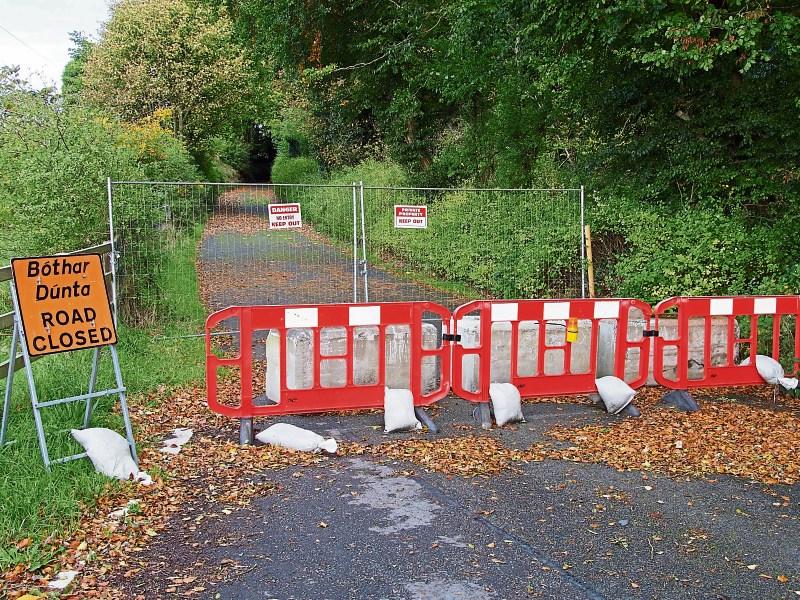 Restoration of Coughlanstown Road at Ballymore raised in D&aacute;il