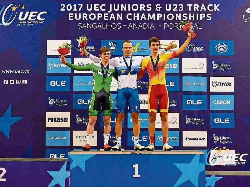 Athgarvan man wins silver medal at European Track Championships