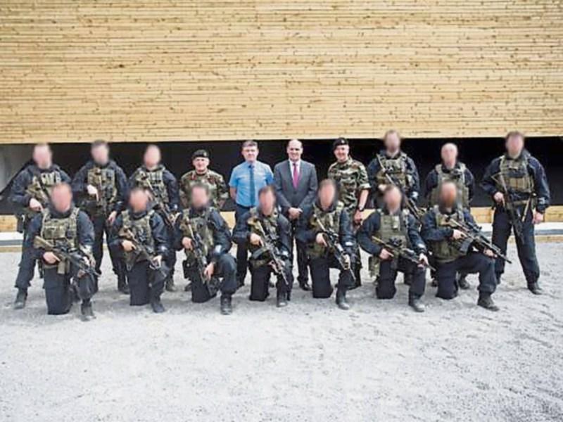 Top Secret! Defence Forces release very unusual photo to mark Minister's visit to Army Rangers at Curragh today