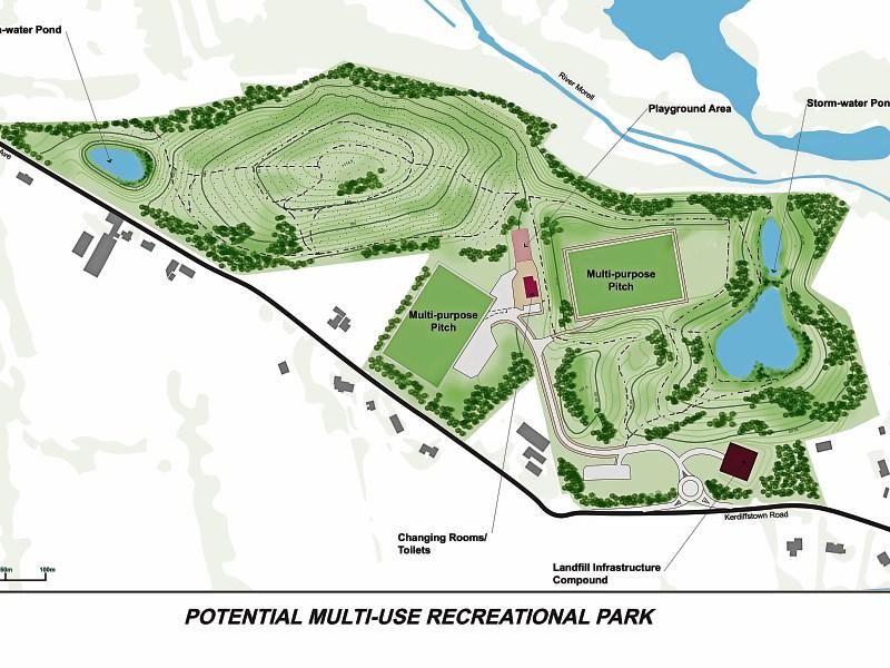 Construction of new community park at former Naas landfill site to start in two years